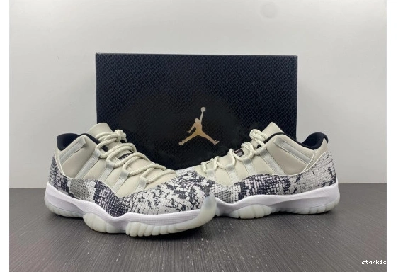 11 Snake Jordan Low CD6847-002 Retro Light CD6847-002 Bone 0207